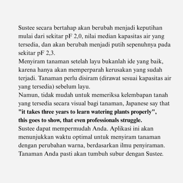 Sustee Aquameter - Soil Moisture for houseplants - Gambar 6
