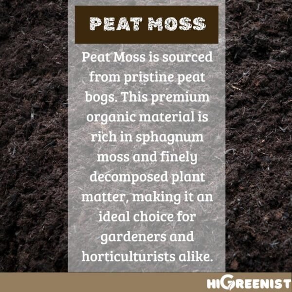 Peat Moss With Forest Gold (5L) - Media Tanam Peat Moss Untuk Semua Jenis Tanaman Hias - 1 Pack - Gambar 3