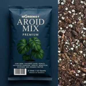 Aroid Mix Premium (5L) - Media Tanam Aroid, Alocasia, Anthurium, Hoya, Monstera, Philodendron, Epipremnum, Orchids, Dll. - Fine 5L x 1 Pack