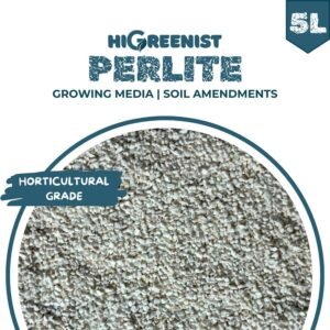Perlite (5L) 3-6mm - Media Tanam Perlite Porous Untuk Kaktus Sukulen Hidroponik Dan Tanaman Hias - Fine Horticultural Perlite - 1 Pack